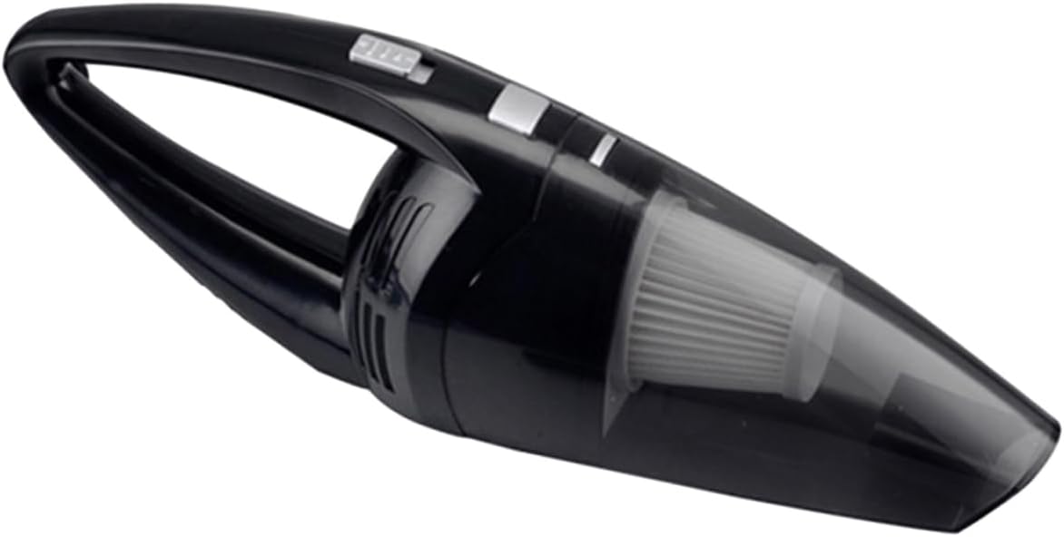 STOBAZA 120w Powerful Handheld Auto Vacuum Cleaner for Car Wet Dry Lightweight Design Black Convenient for Liquid and Dry Debris Cleanup