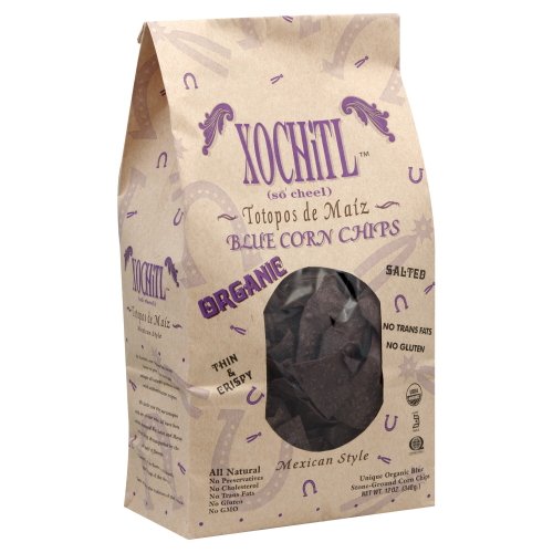 Xochitl Blue Corn Chips, Salted, 12 oz image 2