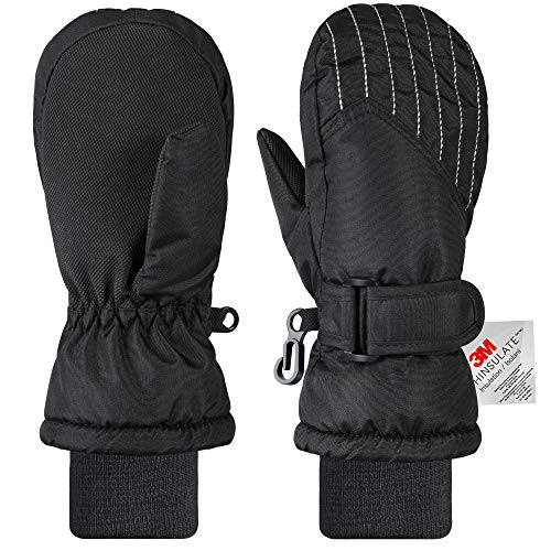 ThxToms Kids Warm Gloves Winter Waterproof Snow Gloves For Ourdoor