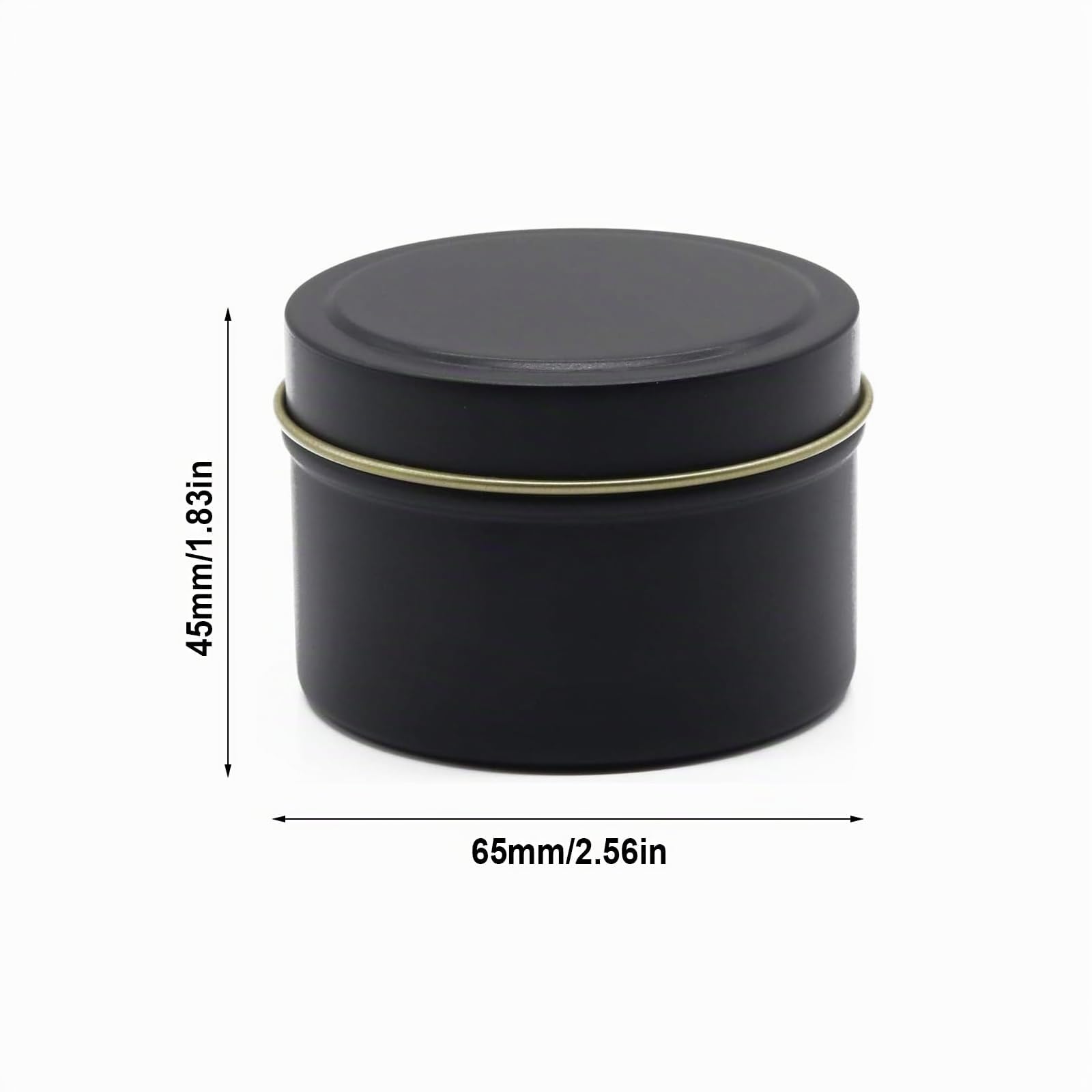 24 Pezzi Contenitori per Candele, 120ml Barattoli di Latta per Candele, Fai Da Te Barattoli per Candele con Coperchi, per la produzione di candele