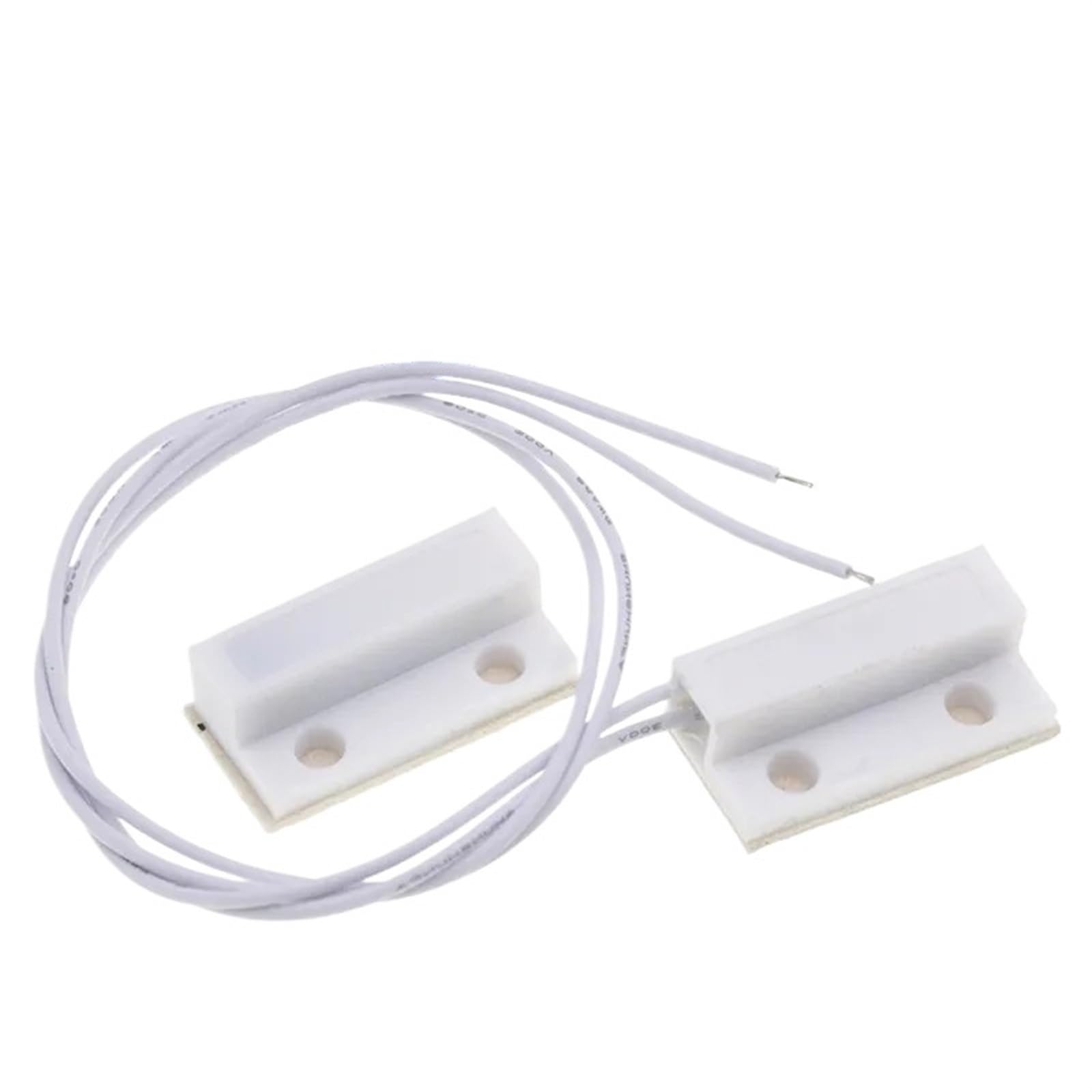 Sensor de puerta y ventana con cable MC-38 de 20 pares Interruptor magnético MC38 Normalmente cerrado NC