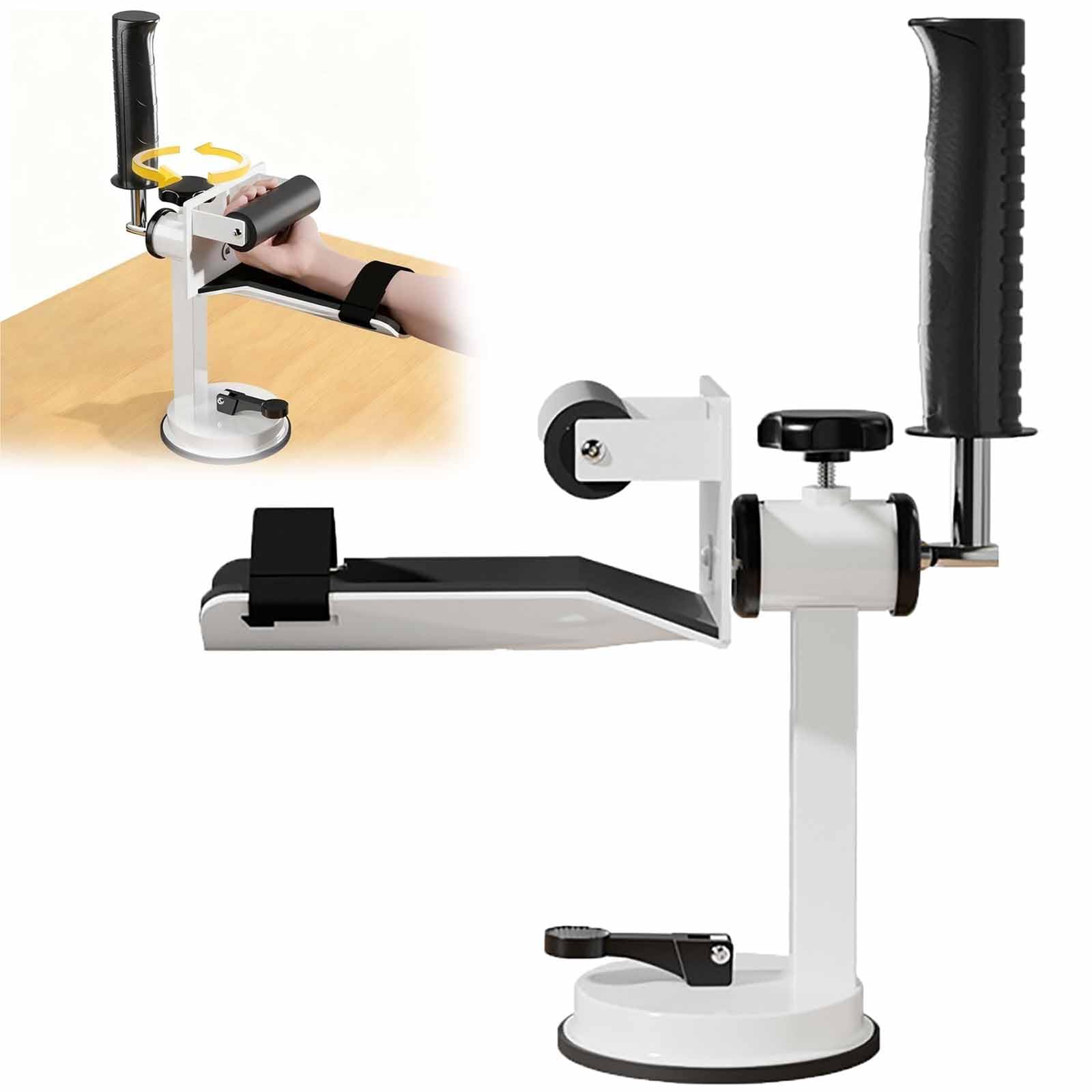 SXSLTSA Wrist Elbow Joint Rehabilitation Training, Hand Cranked Rehabilitation Device With Suction Cup & Adjustable Resistance For Wrist Injur