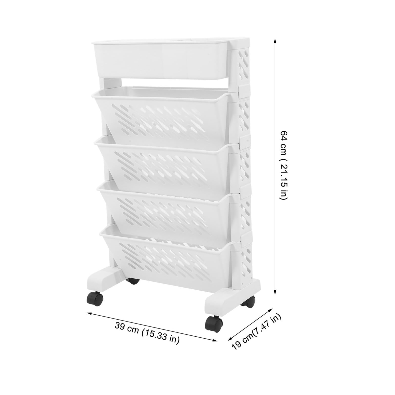 Scaffale Portaoggetti Espandibile Multi-strato Bianco in Plastico Resistenza All’usura e Capacità di Carico Elevata, Organizer Cucina e Libreria Scaffale per Ripiani e Scaffali