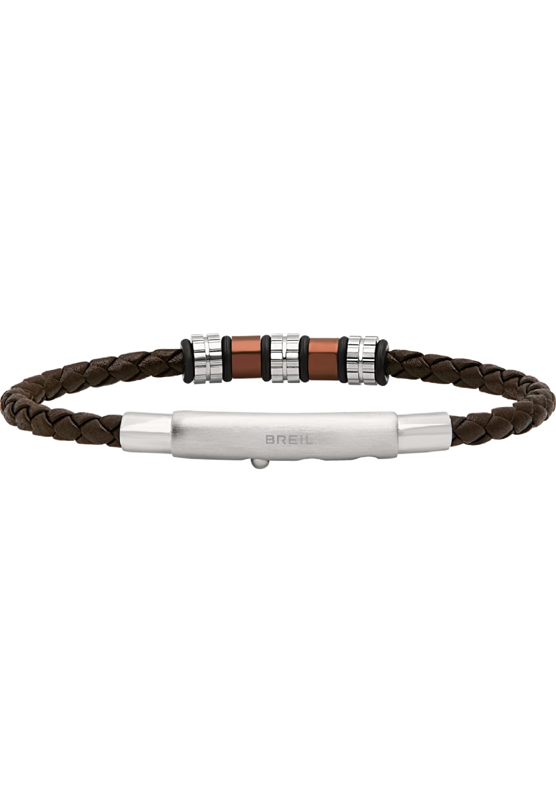 Breil Sammlung WANDERLUST, Armband Herren aus LEATHER AND STEEL