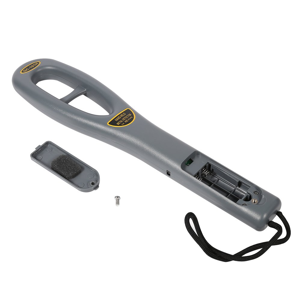 Detector de Metales de Mano, escáner de Seguridad de Alta sensibilidad, 1x Detector de escáner de Metales de Seguridad portátil de Mano Ligero