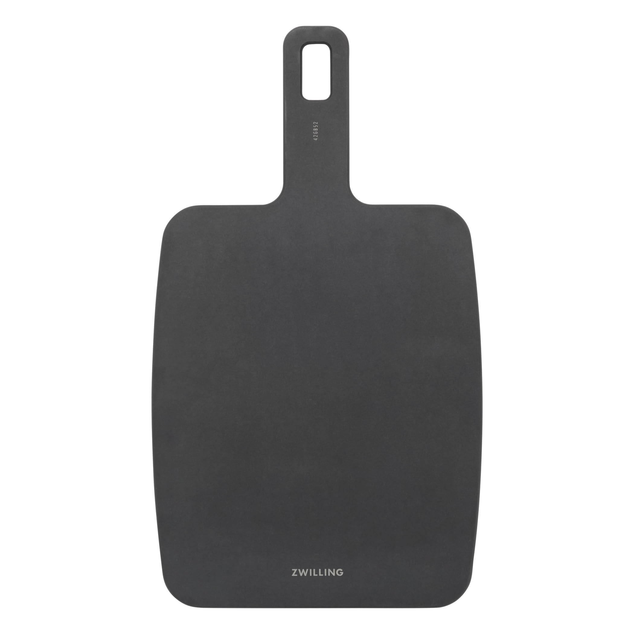ZWILLING Planche à découper en fibre végétale naturelle avec rainures pour jus et pieds en silicone 43,2 x 33 cm