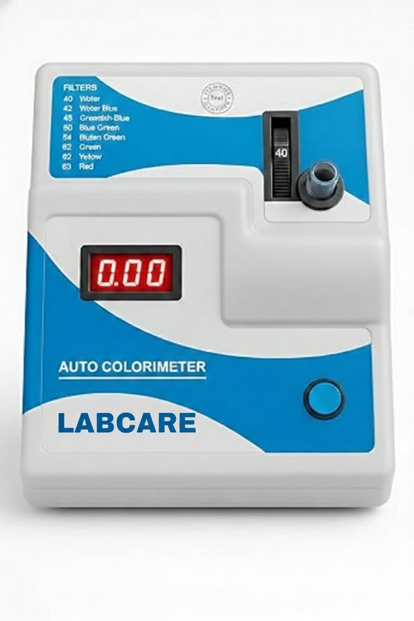 Labcare Photo colorimeter with 8 Digital Filters | 405–700 nm Wavelength Range | 1 ml Sample Volume | High-Precision Digital Colorimeter for Laboratory and Clinical Analysis-image-11