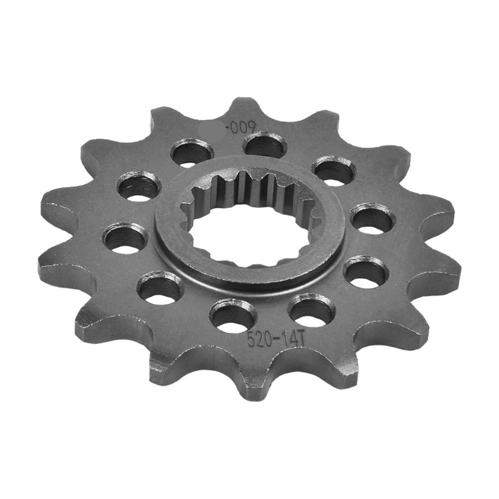 Cadena 520 piñón 14T contra tirones para motos Pol 450 525 2008-2010 5
