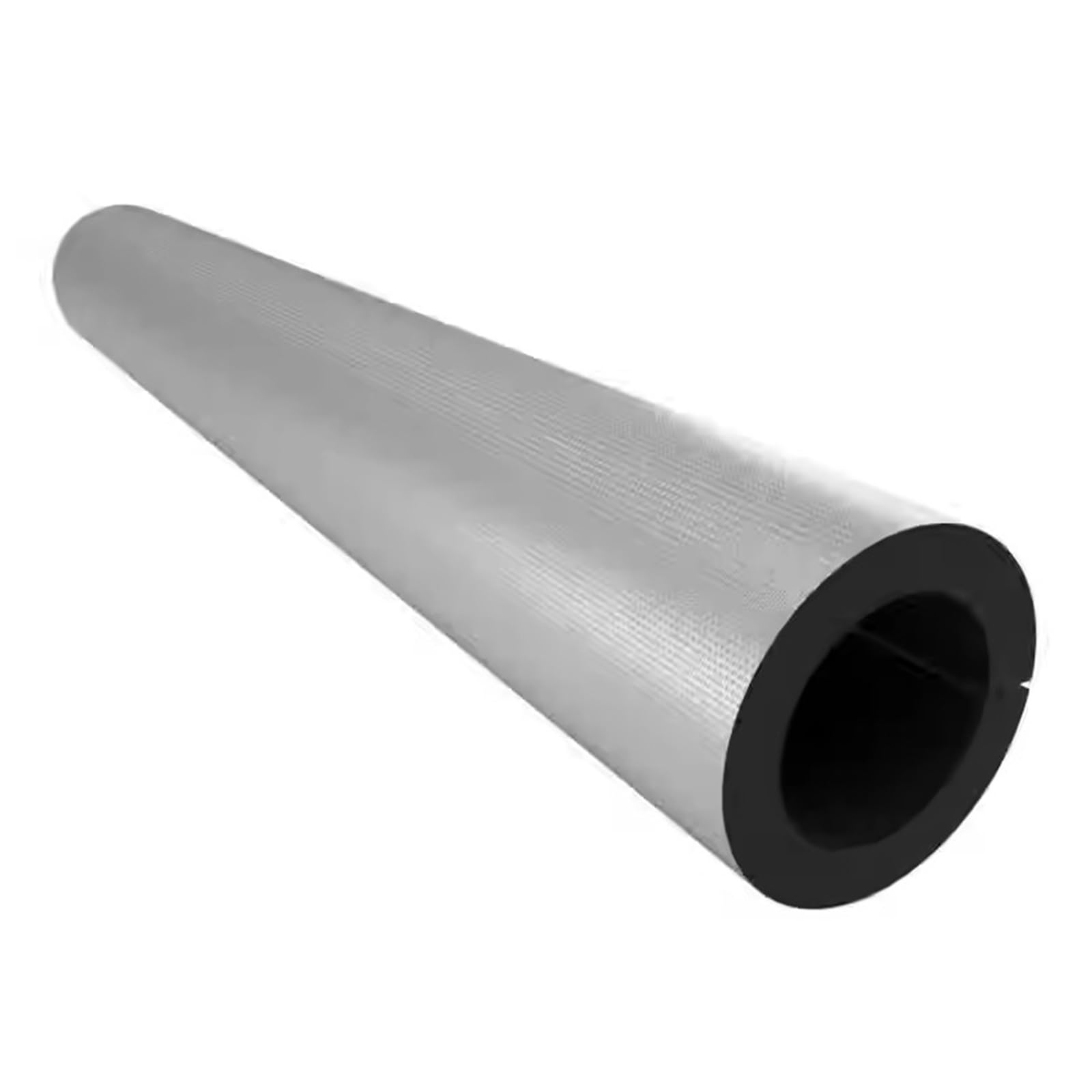 Relleno aislante para tuberías Aislamiento de tuberías espuma, papel aluminio autoadhesivo, agua fría y caliente, varios tamaños, 3,1 pies(34mmID)