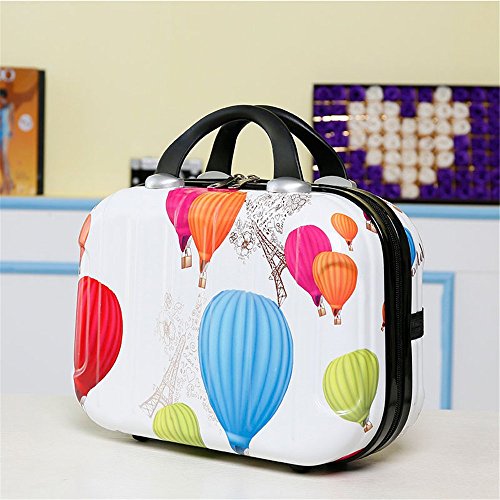 Graffiti Typ ABS Polychrome Mini Travel Luggage for Princess Boys/Girls Or Women Lady (C-Typ)3