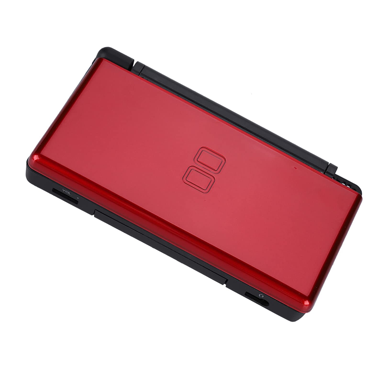 Cas de Remplacement Transparent NDSL, Kit de Boîtier pour DS, Pièces de Réparation Complètes Lite NDSL(Rouge)