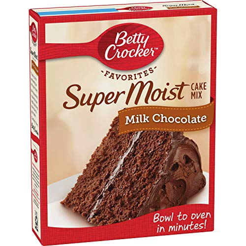 Image of Betty Crocker Super Moist Milk Chocolate Cake Mix, 15.25 oz