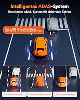 WOLFBOX M40 10” Rückfahrkamera Spiegel, 4K+1080P Dashcam Auto Vorne Hinten, Rückspiegel Kamera mit ADAS/BSD, Sprachsteuerung, Integriertem Wi-Fi, Inklusive 64GB Karte & GPS – Ansicht 4