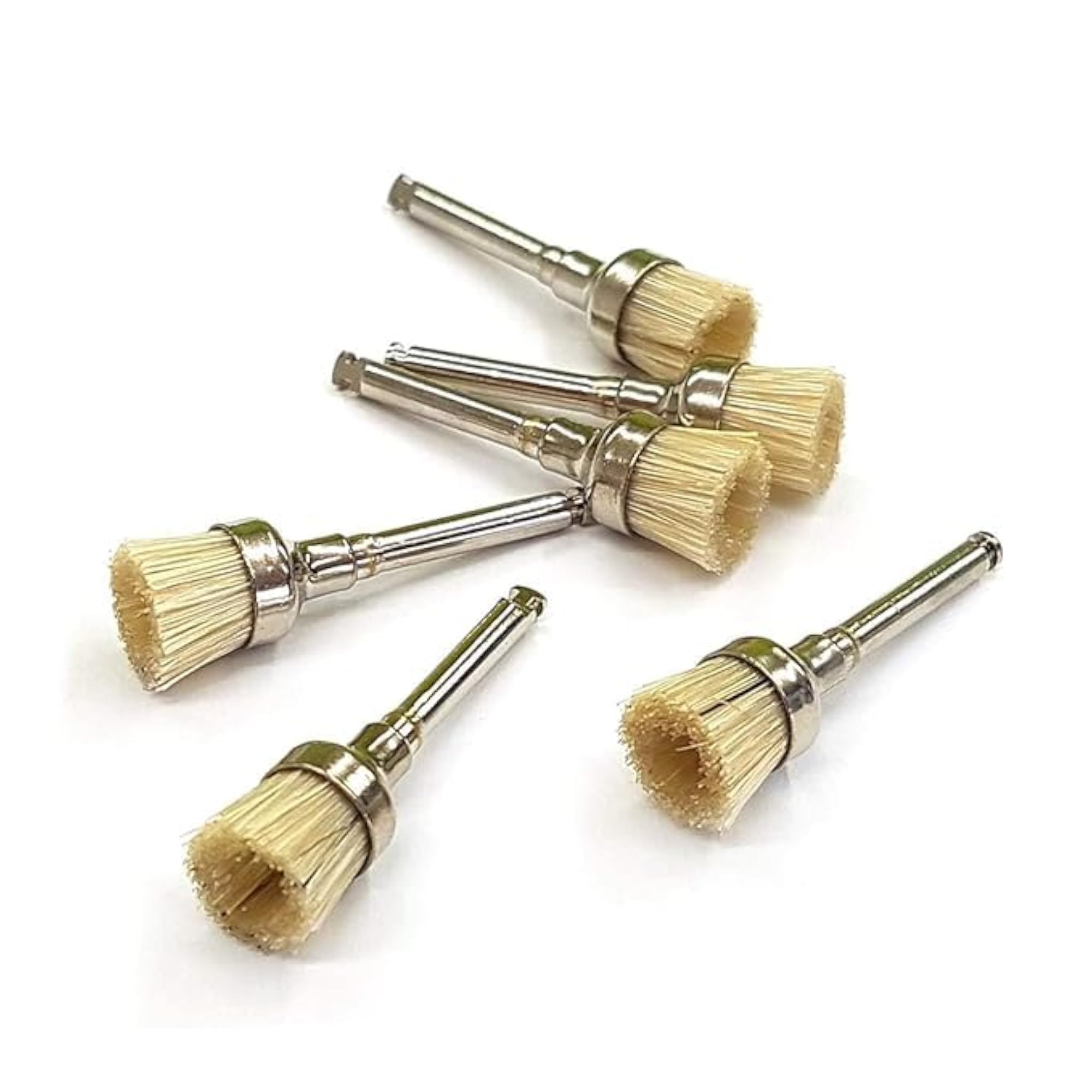 Dental Tool Prophy Brush, Pack of 10 (Flat Type Hard)