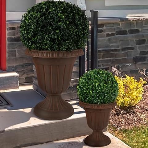 Pure Garden Outdoor Planter Set of 2 Cover