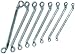 Produktbild Brüder Mannesmann Ringschlüsselsatz, 6-22 mm, Chrom-Vanadium, 8-teilig | M 140-08DIN