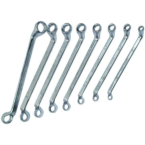 Brüder Mannesmann Ringschlüsselsatz, 8-tlg., 6-22 mm, CV, GS, M 140-08DIN