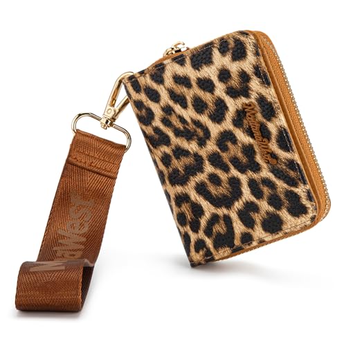 Image of Montana West Small Sunflower Wallet for Women Female Ladies with a Detachable Wristlet Women's Wallet with Rfid Blocking Lining Minimalist Lightweight & Easy to Carry