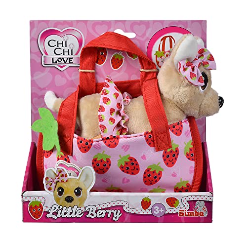 Perro de peluche Chichi Love de Simba para pasear en su adorable bolsa 5