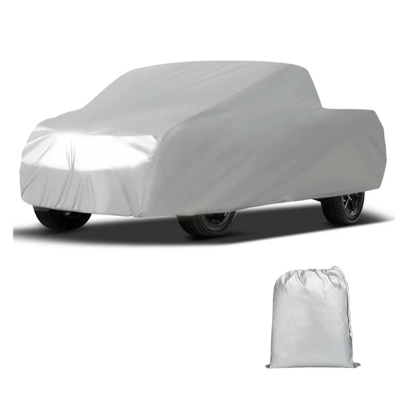 Cubre Coches para Toyota para Tacoma Funda para Camioneta para Todas Las Estaciones contra Polvo Escombros A Prueba Viento Protección UV Funda Coche Exterior(XXL)