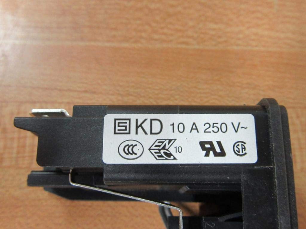 SCHURTER KD14.1101.107 KD POWER ENTRY MODUL 10A (20 pieces)