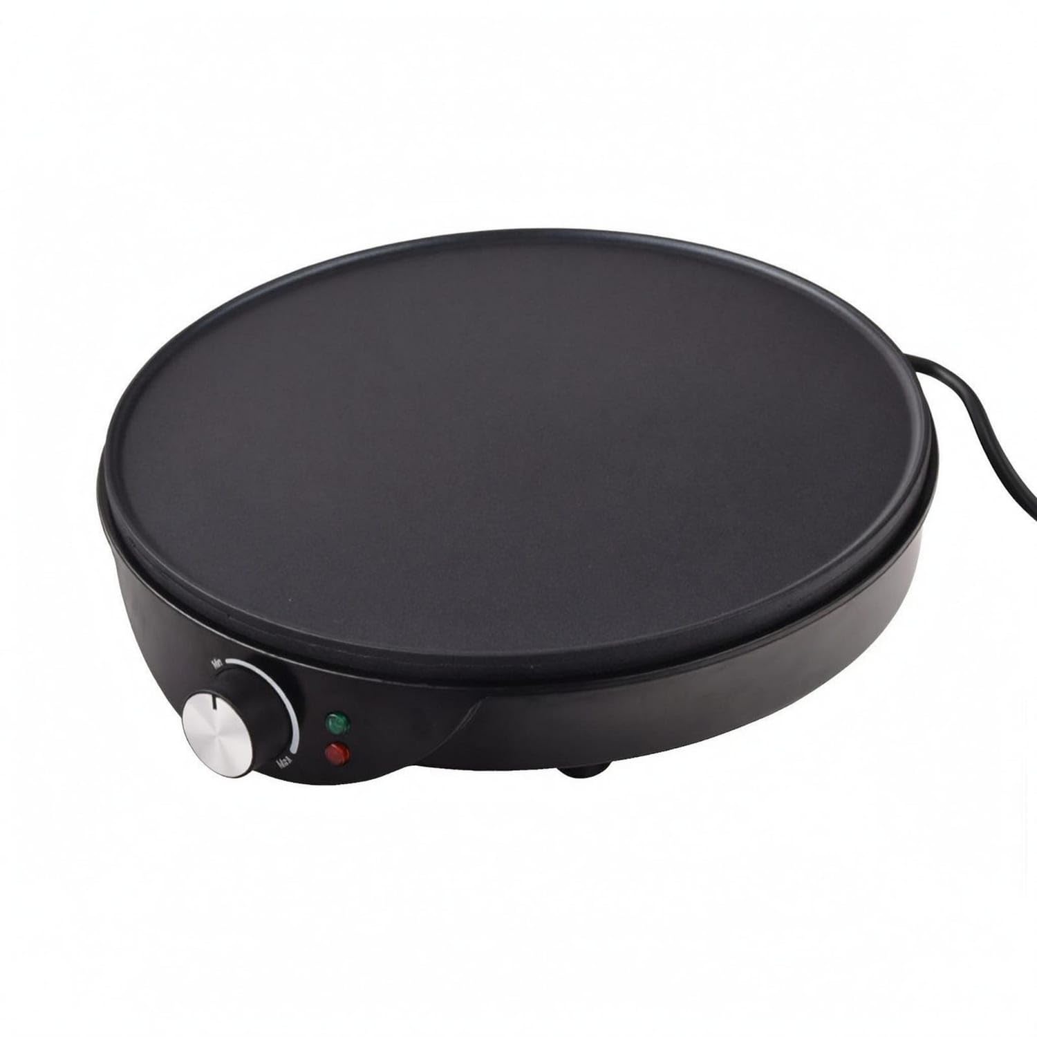 30 Cm Electric Crepe Griddle 12 Inch Crepe Maker Flat Pancake Maker Round, Us-image-27