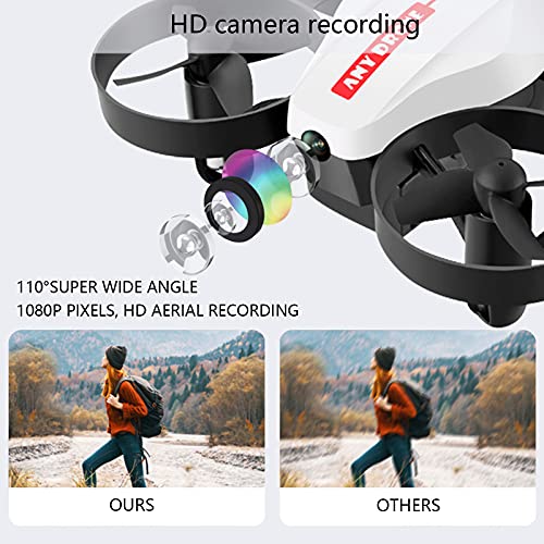 Lunriwis Mini Drohne für Kinder und Anfänger, RC Drone mit Kamera, Quadrocopter Mini Helikopter mit 3 Akkus für 30… – Bild 5