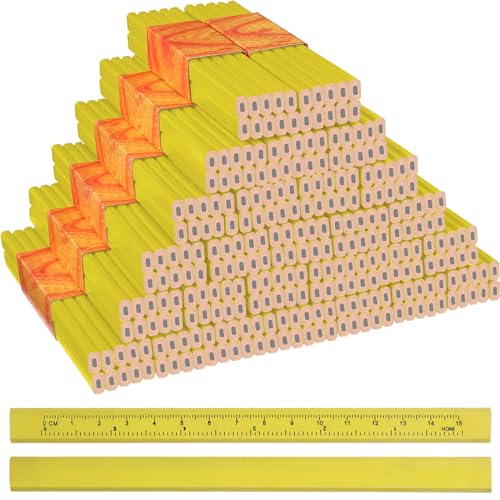 Lápices Carpintero Lincia 300 Piezas 7 Pulgadas Octagonales miniatura 1