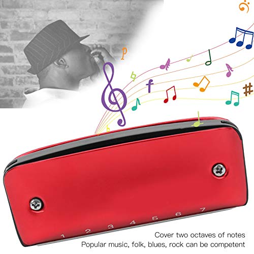 Harmonica,Mini Blues Multicolores À 7 Trous,Blues Diatonique Harpe Orgue À Bouche Instruments de Musique Harmonica pour… - Les Beatles, Paul McCartney, John Lennon, RIngo Starr, George Harrison Harmonica,Mini Blues Multicolores À 7 Trous,Blues Diatonique Harpe Orgue À Bouche Instruments de Musique Harmonica pour… – Image 4