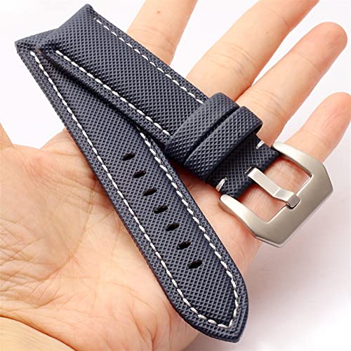 Bracelet montre Scruby carbone et nylon imperméable 20mm 24mm 26mm