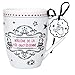Produktbild Sheepworld 61267 Lieblingstasse mit französischem Spruch Héroine, Porzellan, Geschenk-Anhänger Tasse
