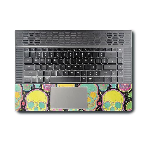 Image of MightySkins Glossy Glitter Skin Compatible with Alienware X16 R1 (2023) Full Wrap Kit - Candy Skulls | Protective, Durable High-Gloss Glitter Finish | Easy to Apply & Change Styles | Made in The USA