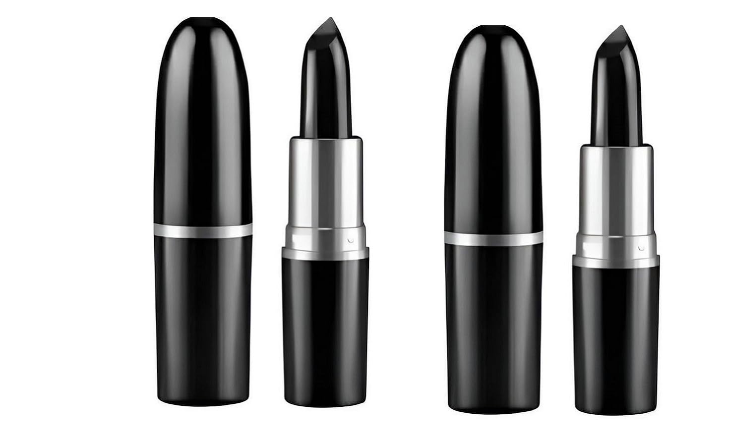 mr. huda instant root coverage hair color pencil, temporary hair colour stick, black (pack of 2)