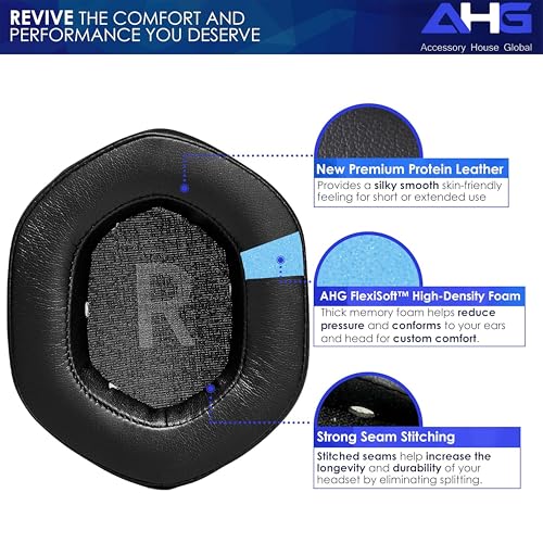 Almohadillas de repuesto premium para auriculares Crossfade Wireless compatibles con V-Moda Crossfade 3 Wireless y Master miniatura 2