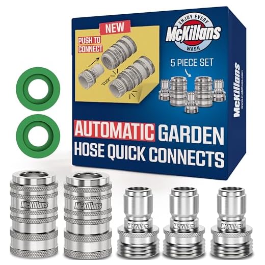Can i use hozelock pico reel with pressure washer McKillans 2025 Automatic Quick Connect Kit