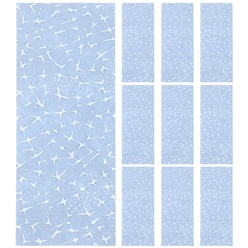 Operitacx Model Painting Palette 10pcs Water Guide Paper Acrylic Paint Water-Based Paint Brush Palette for DIY Projects Calligraphy Paper