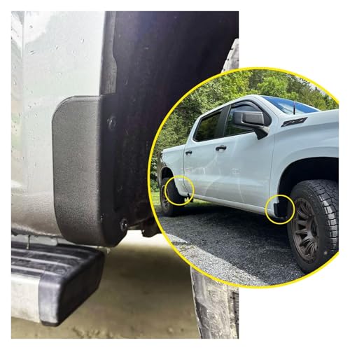 Bavettes pour Chevrolet Silverado 1500 idéales pour chemins et boue - 2
