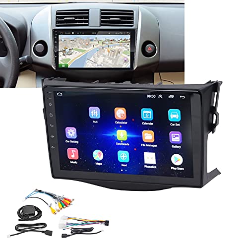 Aramox Navegador de 9 polegadas com tela sensível ao toque GPS inteligente reprodutor multimídia de