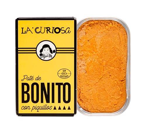 Paté de Bonito del Norte con Pimientos del Piquillo, Sin Gluten, 80g