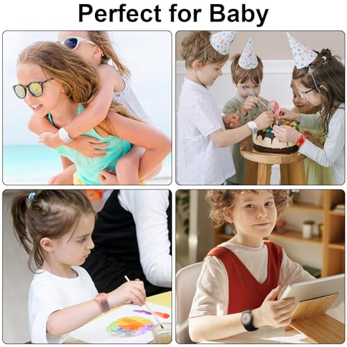 Pulsera para AirTag de niños correa ajustable y funda protectora GPS 6