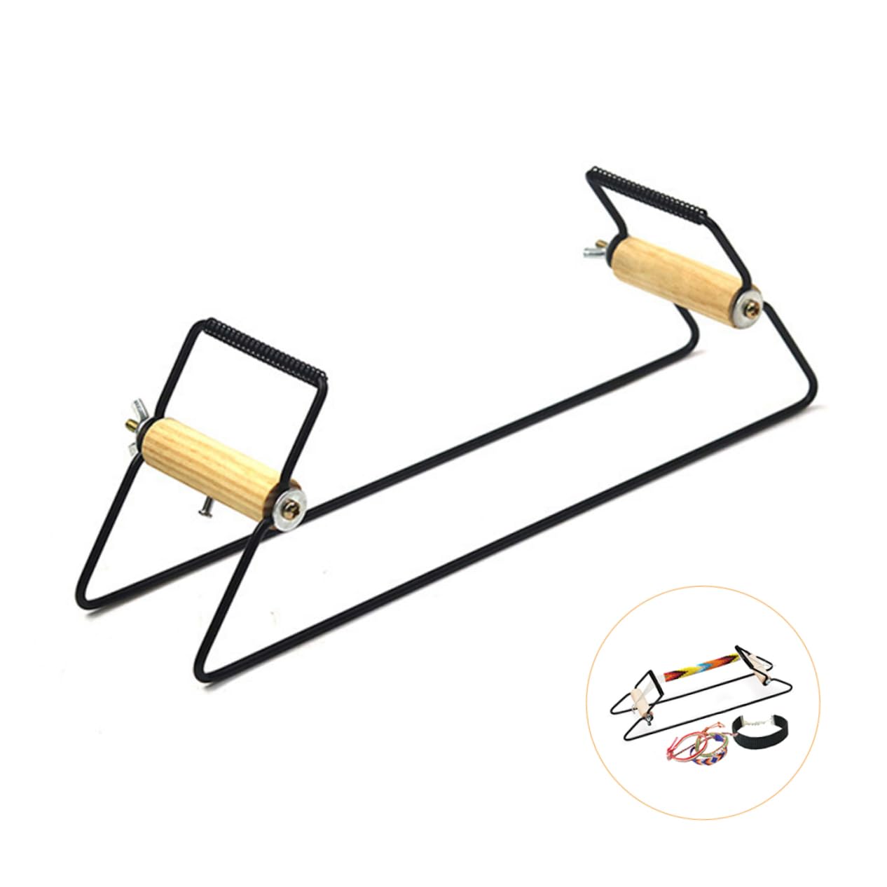 DOITOOL 2 Herramientas Para Tejer Cuentas Telar Para Abalorios Joyería Telar Para Abalorios Inoxidable Ensartar Manualidades Infantiles Pulseras Telar Herramientas Para