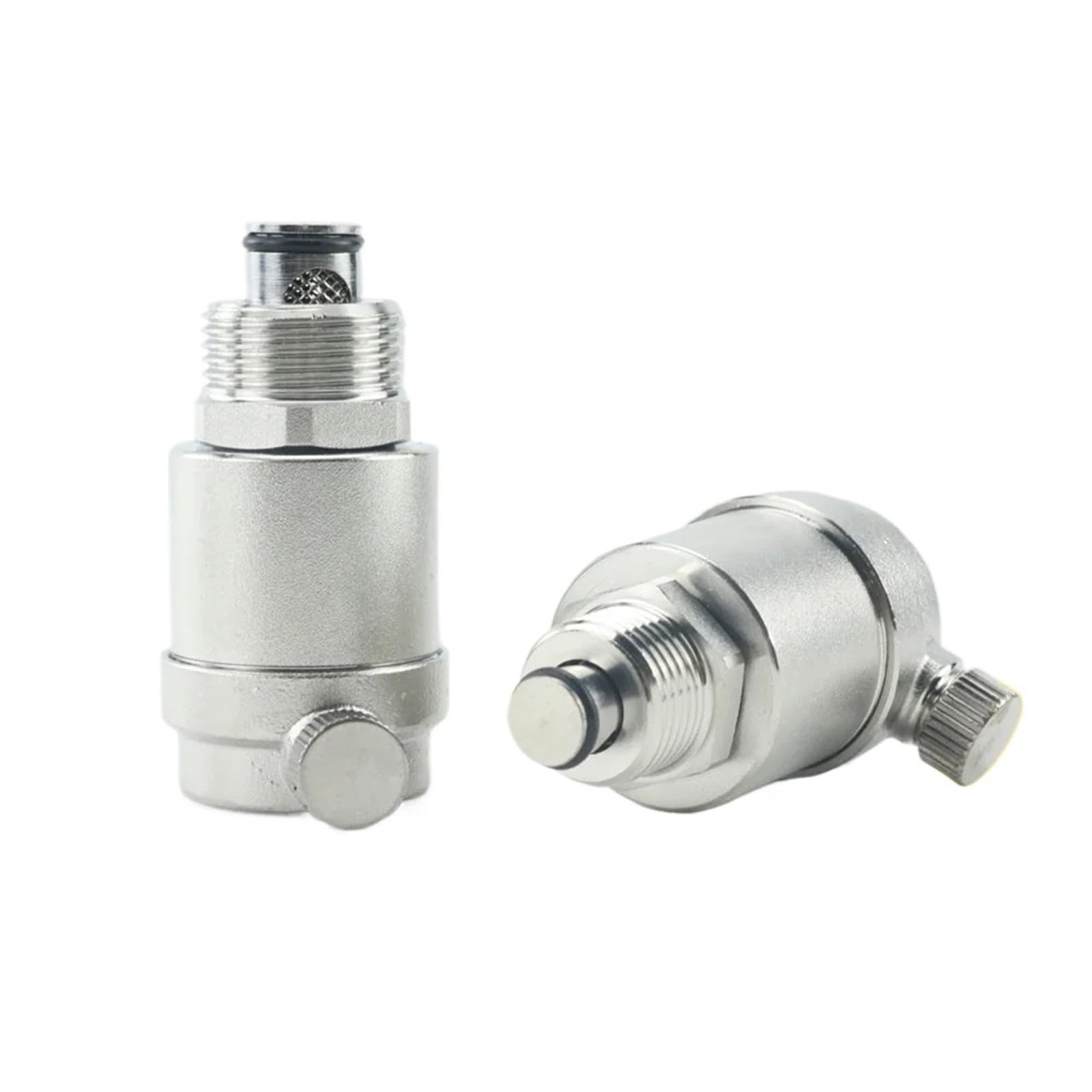 Belovek One Color 304 Stainless Steel Automatic Air Vent Valve1/2-1" Bsp For Solar Thermal Systems – Industrial Grade Non-Clogging Pressure Relief(1/2")