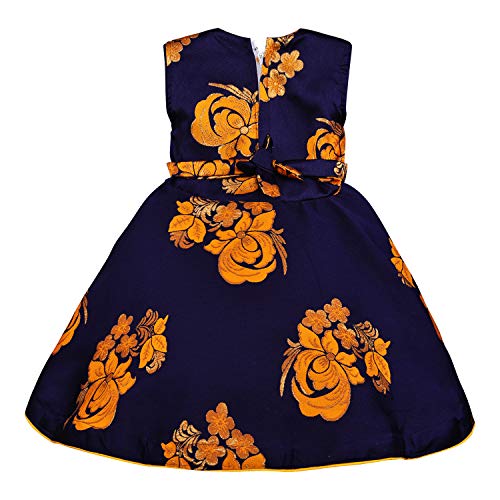 Image of Wish Karo Baby Girls Frock Birthday Dress for Girls - Satin - (fe2725)