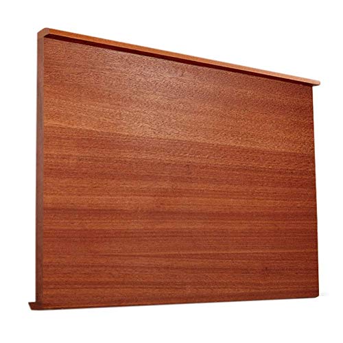 Planche à découper bloc de boucherie en bois noble réversible de qualité supérieure