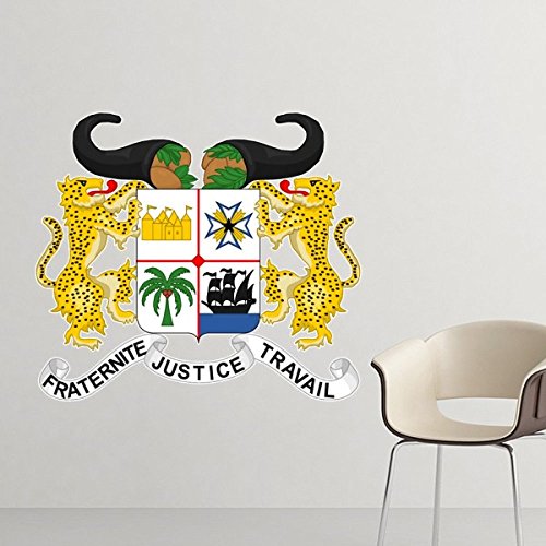 Marcos patrón extraíble de Benín para decorar paredes sin dañar la pintura 2
