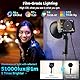 SIRUI C300X II 300W LED Videolicht Tragbare Beleuchtung, 966g Ultra-Leicht, 20000h Lebensdauer, Hochwertiges Videoleuchte mit CRI/TLCI >95, 3 Stromversorgungsoptionen, App-Steuerung, Stille Kühlung