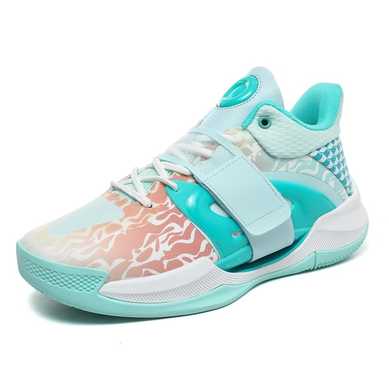 BacuryWomens Mens Basketball Shoes Comfortable Casual Fashion Sneakers Lightweight Non Slip Unisex Adult Outdoor Sport Shoe