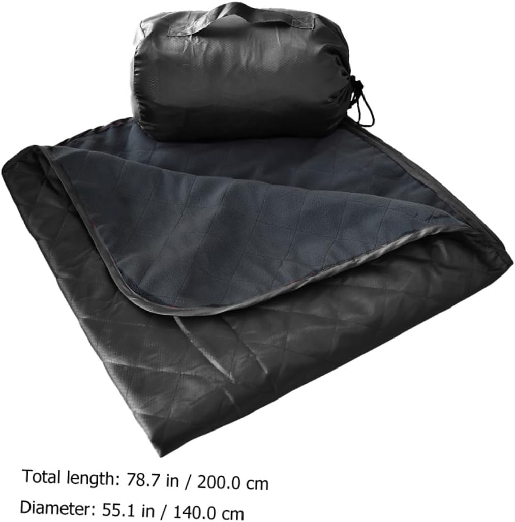Outdoor Camping Blanket Warm Fleece Nap Blanket for Picnics for Festivals Hiking Seasons