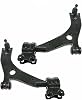 2pcs Front Lower Left Driver and Right Passenger Side Control Arm Ball Joint Set Pair for Volvo for V50 2006-2011 202-0647