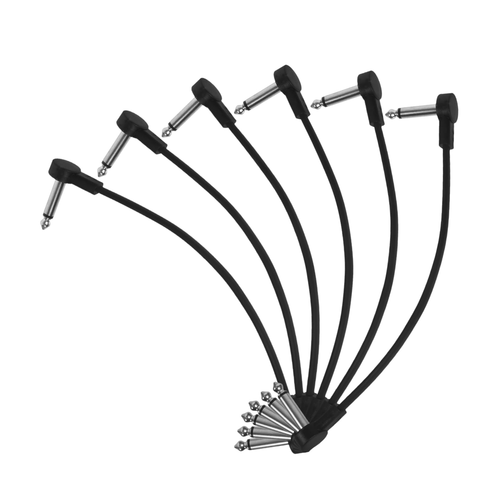 Toyvian 12stücke Gitarren-patchkabel Robuste Verbindung Für Effektpedale Geräuschlos Aus Sauerstofffreiem Gitarre Und Musikinstrumente
